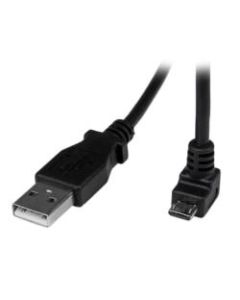 StarTech.com 2m Micro USB Cable - A to Down Angle Micro B