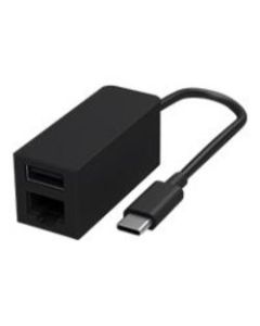 Microsoft Surface USB-C to Ethernet and USB Adapter - USB 3.1 Type A - 1 Port(s) - 1 - Twisted Pair - 1000Base-T - Portable