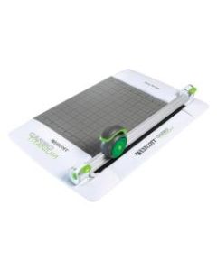 Westcott CarboTitanium Rotary Trimmer, 12in, White/Green