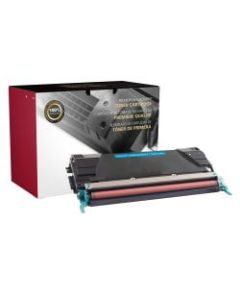 Clover Imaging Group 200745P Remanufactured High-Yield Cyan Toner Cartridge Replacement For Lexmark C736H2CG