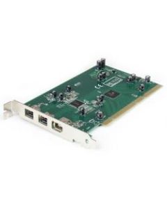 StarTech.com 3 Port 2b 1a PCI 1394b FireWire Adapter Card with DV Editing Kit