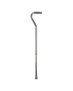 DMI Adjustable Offset-Handle Aluminum Walking Cane, 31in - 40in, Silver