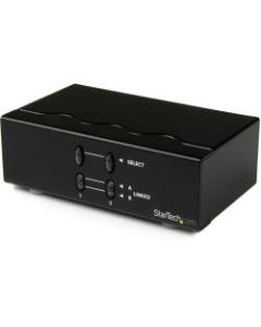 StarTech.com StarTech.com 2 Port Dual Input VGA Matrix Splitter - Video Switch - 2 ports - Share two distinct VGA input source signals between two displays or projectors - video matrix switch - VGA video switch - vga video switcher -2x2 VGA Matrix