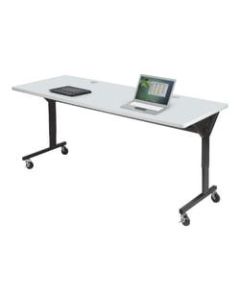 Balt 72inW Brawny Table, Rectangular, Gray