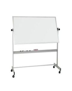Balt Best Rite Deluxe Non-Magnetic Dry-Erase Whiteboard, 48in x 72in, Aluminum Frame With Silver Finish