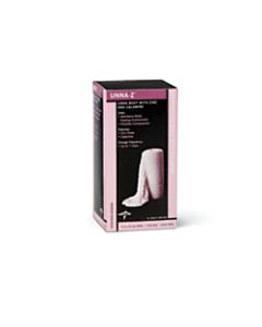 Medline Unna-Z Unna Boot Bandages, With Calamine, 4in x 10 Yd., White, Case Of 12