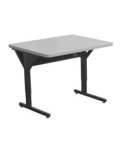 Balt 36inW Brawny Table, Rectangular, Gray