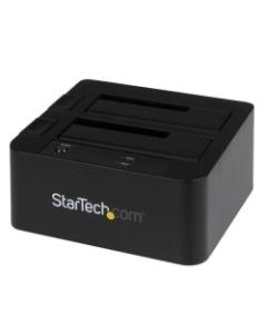 StarTech.com USB 3.0 / eSATA Dual Hard Drive Docking Station with UASP for 2.5/3.5in SATA SSD / HDD - SATA 6 Gbps