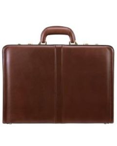 McKleinUSA Reagan Leather Attach? Case, Brown