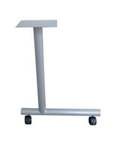 Lorell C-Leg Training Table Base, 27inH x 1.50inW x 22inD