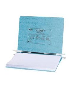 Wilson Jones Presstex Pressboard Data Binder, 60% Recycled, Light Blue