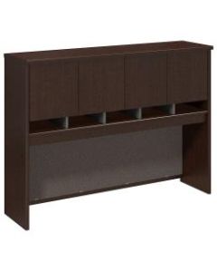 Bush Business Furniture Components Hutch 60inW, Mocha Cherry, Standard Delivery