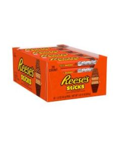 Reeses Sticks Wafer Bars, 1.5 Oz, Box Of 20
