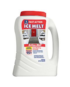 Morton Salt Action-Melt Fast Action Ice Melt, 12 Lb