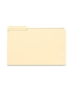 Smead File Folders, Reinforced Tab, 1/3 Cut, Left Position, Legal Size, Manila, Box Of 100