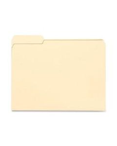 Smead File Folders, Reinforced Tab, 1/3 Cut, Left Position, Letter Size, Manila, Box Of 100