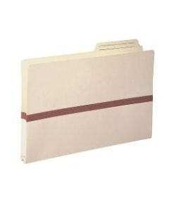 Smead Economy Drop-Front Filing Pockets, Legal Size, 1in Expansion, Manila