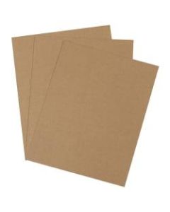 Office Depot Brand Chipboard Pads, 11in x 14in, 100% Recycled, Kraft, Case Of 530