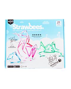 Strawbees 400-Piece Inventor Kits, Case Of 20