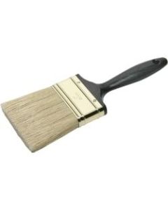 SKILCRAFT Professional Grade Multipurpose Paint Brush, 26, Flat Bristle, Natural, Ebony (AbilityOne 8020-01-596-4248)