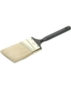 SKILCRAFT Professional Grade Angle Sash Paint Brush, 25, Round Bristle, Hog Hair, Ebony (AbilityOne 8020-01-596-4254)
