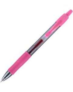 Pilot G2 -7 Retractable Gel Roller Pens - Fine Pen Point - 0.7 mm Pen Point Size - Refillable - Retractable - Pink Gel-based Ink - Translucent Barrel - 12 / Dozen