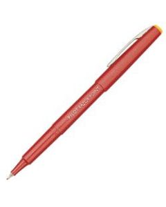 Pilot Razor Point Pens, Extra-Fine Point, 0.3 mm, Red Barrel, Red Ink, Pack Of 12 Pens