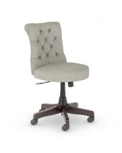 Bush Business Furniture Arden Lane Mid-Back Tufted Office Chair, Light Gray, Standard Delivery