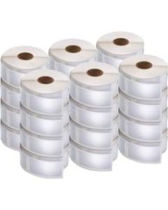 Dymo LabelWriter 1inx2-1/8in Labels - 1in Height x 2 1/8in Width - Rectangle - Direct Thermal - White - 12000 / Pack