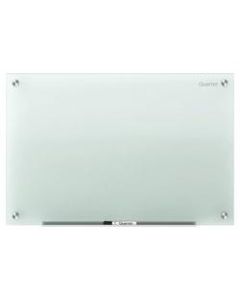 Quartet Infinity Glass Non-Magnetic Unframed Dry-Erase Whiteboard, 36in x 24in, Frost
