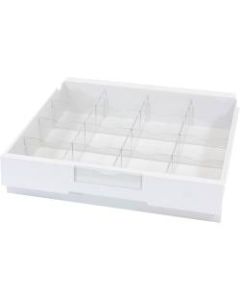 Ergotron SV Replacement Drawer Kit, Single (Large Drawer) - 16 Compartment(s) - 1 Drawer(s) - White - 1