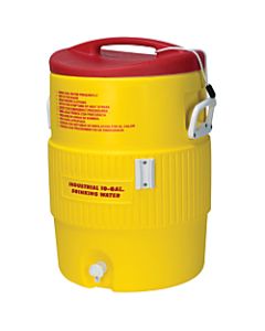 Igloo Heat-Stress Solution 10-Gallon Water Cooler, Red/Yellow
