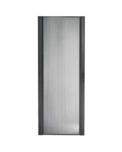 APC by Schneider Electric NetShelter SX 48U 750mm Wide Perforated Curved Door Black - Black - 48U Rack Height - 85.9in Height - 29.5in Width - 1.4in Depth
