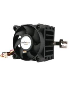 Star Tech.com 50x50x41mm Socket 7/370 CPU Cooler Fan w/ Heatsink and TX3 and LP4 - 66.1 gal/min Maximum Airflow - 4500 rpm - Thermoelectric Cooler - Ball Bearing - 3-pin TX3 Female, 4-pin LP4 - Side Fan Location - Processor