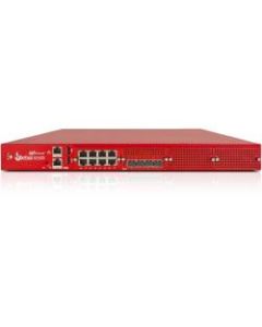 WatchGuard Firebox M5600 with 1-yr Basic Security Suite - 8 Port - 10GBase-X 10 Gigabit Ethernet; 1000Base-T - RSA; AES (256-bit); DES; SHA-2; AES (192-bit); AES (128-bit); 3DES - 8 x RJ-45 - 6 - SFP+ - 4 x SFP+ - Rack-mountable