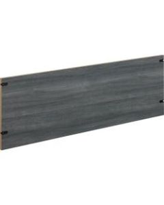 HON 10500 Series Back Enclosure for 60inW Stack-On Hutch - 60in x 18.6in - Material: Thermofused Laminate (TFL) - Finish: Sterling Ash Laminate