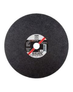 Pferd Type-1 A-SG Chop Saw Cut-Off Wheels, 14in Diameter, 3/32in Thick, Gray, Pack Of 10 Wheels