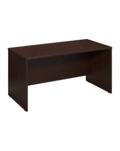 Bush Business Furniture Components Elite Desk, 60inW x 30inD, Mocha Cherry, Standard Delivery