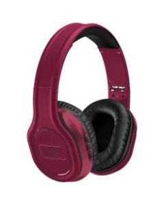 iLive Bluetooth Over-The-Ear Headphones, Merlot, IAHP87MER