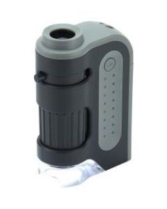 Carson MicroBrite Plus MM-300 Compound Microscope - 60x to 120x - LED Illumination - Monocular Head