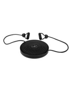Mind Reader Twisting Balance Disc, Black