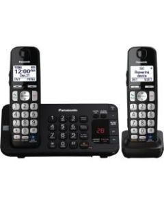 Panasonic KX-TGE243B Expandable Digital Cordless Answering System with 3 Handsets