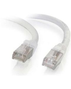 C2G-5ft Cat6 Snagless Shielded (STP) Network Patch Cable - White - Category 6 for Network Device - RJ-45 Male - RJ-45 Male - Shielded - 5ft - White