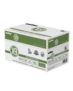 Boise X-9 Multi-Use Copy Paper, Letter Size (8 1/2in x 11in), 92 (U.S.) Brightness, 20 Lb, White, 500 Sheets Per Ream, Case Of 10 Reams