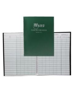 Ward 9-10 Week Class Record Books, Green, Pack Of 4