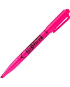 Avery Pen Style Fluorescent Highlighters, Chisel Marker Point, Fluorescent Pink, Pack Of 12