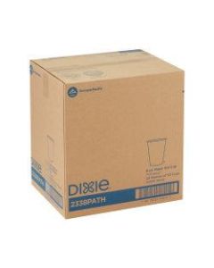 Dixie Paper Hot Cups, 8 Oz, White, Carton Of 1,000 Cups