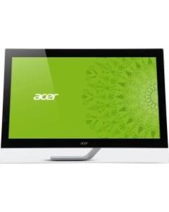Acer T272HL 27in LCD Touchscreen Monitor - 16:9 - 5 ms - 27in Class - 1920 x 1080 - Full HD - Adjustable Display Angle - 16.7 Million Colors - 300 Nit - LED Backlight - Speakers - HDMI - USB - VGA
