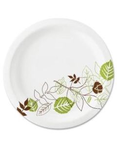 Dixie Paper Plates, 8-1/2in, Pathways, Carton Of 1,000 Plates