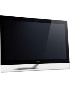Acer T272HUL 27in LCD Touchscreen Monitor - 16:9 - 5 ms - 27in Class - 2560 x 1440 - WQHD - Advanced Hyper Viewing Angle (AHVA) - Adjustable Display Angle - 1.07 Billion Colors - 300 Nit - LED Backlight - Speakers - DVI - HDMI - USB - DisplayPort